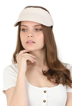Козырёк бежевый меланж Seeberger (SC48252)