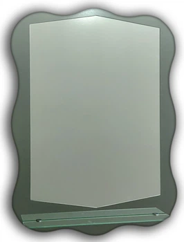 Дзеркало подвійне, з поличкою Seria A №26 (795х595x120 мм)