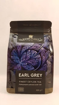 Чай черный с бергамотом Kolonist Earl Grey 100г