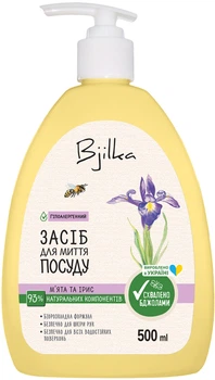 Засіб для миття посуду Bjilka М'ята й ірис 500 мл (4820231750422)