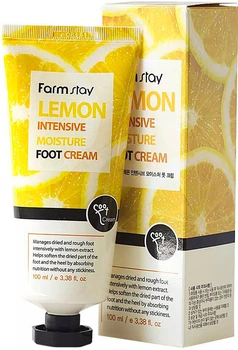 Крем для ніг зволожувальний з лимоном FarmStay Lemon Intensive Moisture Foot Cream 100 мл (8809636280686/8809338560109)