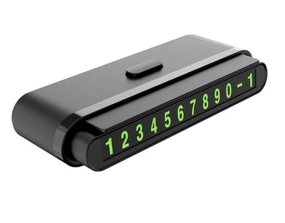 Парковочная карта Hoco CPH19 One-click hidden signage Black