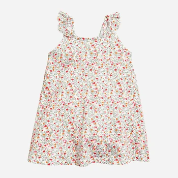 Детская майка для девочки H&M HOM92564 68 см Молочный/Комбинированный (Er_2000000341538)