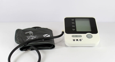 Тонометр UKC автоматический измеритель артериального давления Белый