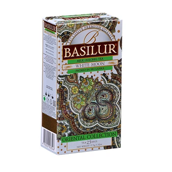 Чай улун молочный Basilur Восточная коллекция Белая Луна пакетированый 25*2г