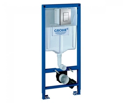 Інсталяція Grohe Rapid SL 38772001 для унітазу + кнопка змиву хром