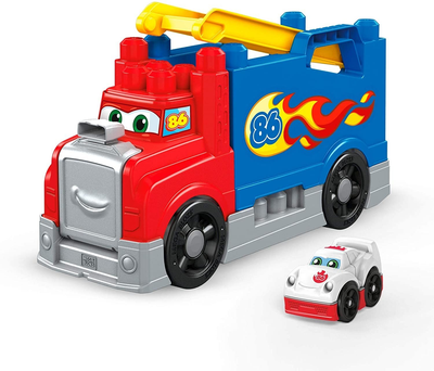 Игровой набор Fisher-Price Mega Bloks Build & Race Rig Мега Блокс Грузовик 16 деталей (FVJ01)