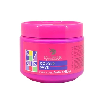 Маска Elinor Professional Anti-Yellow Care Mask для холодных оттенков волос 500 мл