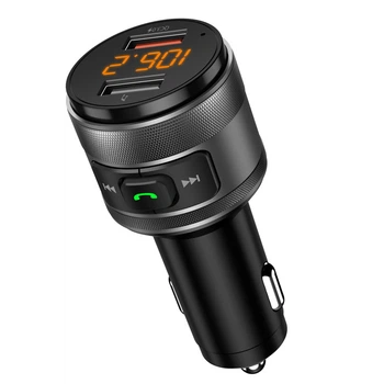 ФМ трансмиттер Aiver F57 Car MP3 Player Bluetooth v4.2 Quick Charge 3.0 Black