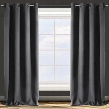 Дизайнерская штора EuroFirany DESIGN 91 PARISA 135 х 250 см черная (351245)