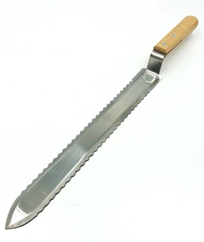 Нож пасечный зубчатый, Honey-Super-L280 K02-2 Uley
