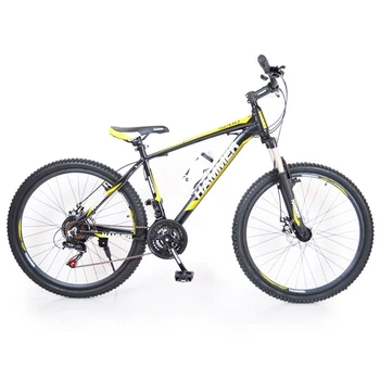 Горный Велосипед Найнер HAMMER- 27.5 Black Blue MTB Shimano Черно-Желтый