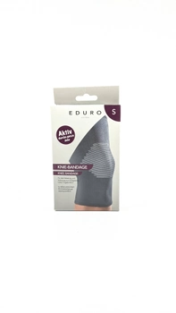 Эластичный бандаж на колено Eduro M(32.5 - 38) серый PM1-10938