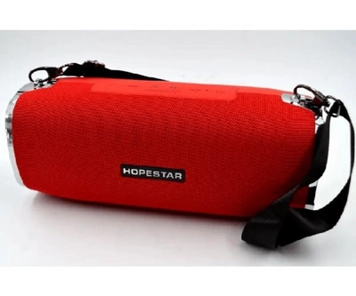 Портативна колонка HOPESTAR A6 Original Bluetooth 34.5х13 см Червоний