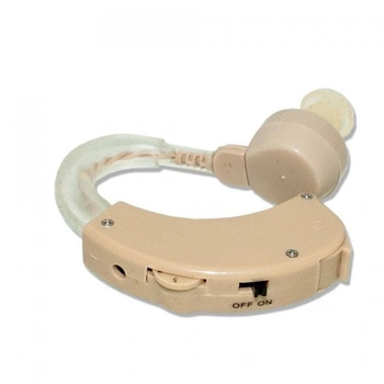Слуховой аппарат Xingma XM-909E заушной Усилитель слуха Полный комплект Бежевый (471154)