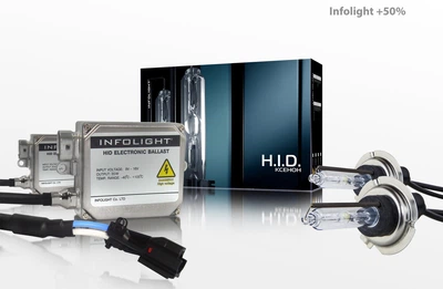 Комплект ксенона Infolight +50% H7 5000K