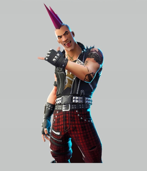 Наклейка для інтер'єру Фортнайт дитяча, стікер Fortnite 70 х 30 см Riot Oracal (L-32)