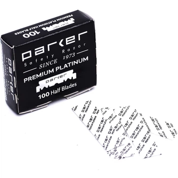 ​Леза Parker Premium Single Edge Razor Blades (половинки)