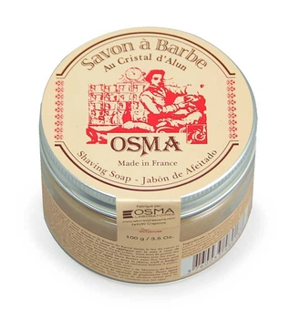 Мило для гоління Osma Shaving Soap with Alum 100г