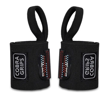 Кистевые бинты Grip Power Pads Cobra Grips Black (45 см)