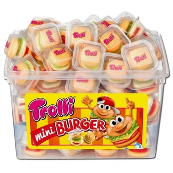 Жевательный мармелад Trolli Мини бургер 600 г