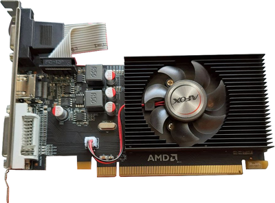 Видеокарта AFOX PCI-Ex Radeon R5 230 2GB GDDR3 (64bit) (625/1066) (DVI, VGA, HDMI) (AFR5230-2048D3L4)