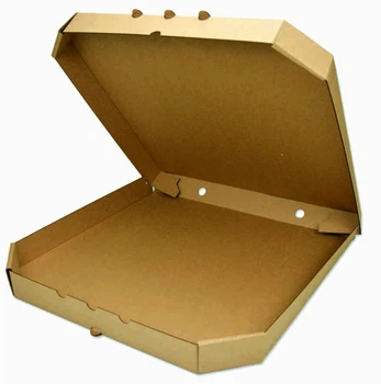 Коробки для пиццы 30х30см, 100 шт, Мир упаковки, Т-22, бурая