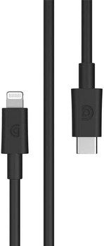 Кабель Griffin Extra Long USB-C to Lightning Cable 3 м Black (GP-138-BLK)