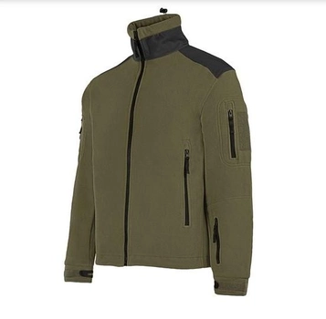 Куртка тактическая флисовая MFH "Heavy-Strike" олива (03841B_S)