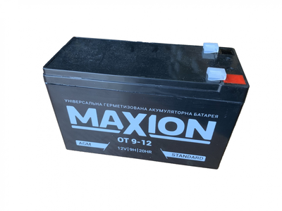 Аккумулятор MAXION 12V 9Ah AGM