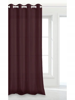 Дизайнерська штора Room99 140 х 250 см (VIVA BORDO)