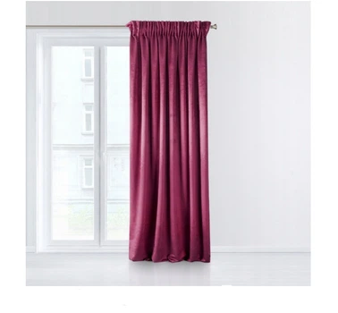 Однотонная штора Decority Welwet 270 х 140 см (JS4335)
