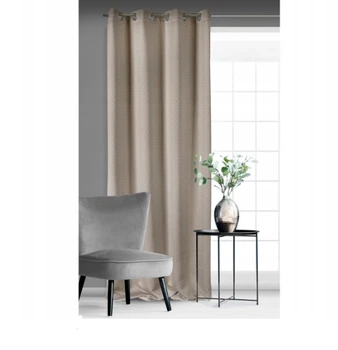 Штора Decority Maroko 250 х 135 см, коричневая (JS4425)