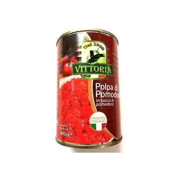 Помідори кубиками Vittoria Polpa di Pomodoro,400г