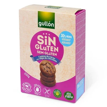 Печенье GULLON без глютена Cookies de Cacao sin Gluten, 200г