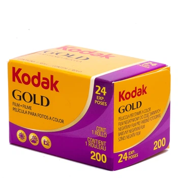 Цветная фотопленка KODAK Gold 200/24 на 24 кадра (135 35мм негативная) до 2028-05 срок годности