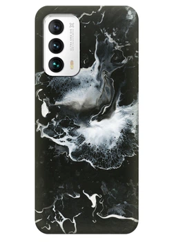 Силиконовый чехол ПринтОК для Meizu 18 - Всплеск мрамора