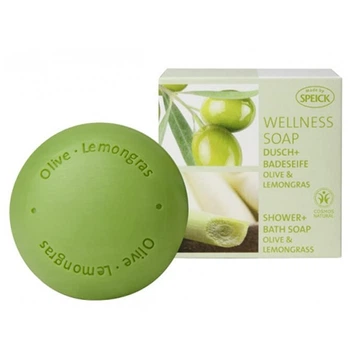 Мило для тіла Speick Wellness Soap Olive & Lemongrass з екстрактом оливки та лимонної трави 200g