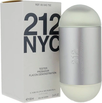 Тестер Туалетна вода Carolina Herrera 212 100 мл (8411061906682)