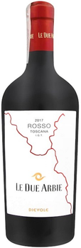 Вино Dievole Le Due Arbie Rosso Toscana червоне сухе 0.75 л (8005557448000)