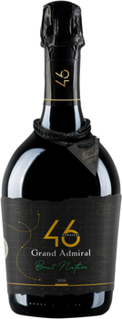 Вино ігристе 46 Parallel Grand Admiral Brut Nature біле брют 0.75 л 11-13% (4820233640745)