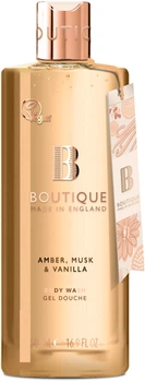 Гель для душа Grace Cole Body Wash Boutique Amber Musk & Vanilla 500 мл (5055443689935)