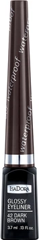 Подводка для глаз Isadora Glossy Eyeliner 42 dark brown 3.7 мл 97317851128429)