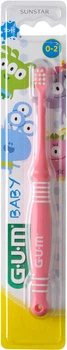 Зубна щітка GUM Baby Monster М'яка Рожева (0070942125512_Pink)