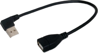 Кабель ExtraDigital кутовий USB 2.0 AF / AM 0.25 м (KBU1794)