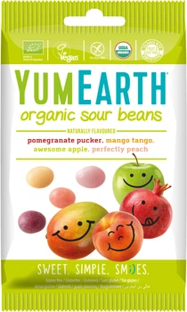 Жевательные конфеты YumEarth фруктовые с кислинкой органические 50 г (810165010277)