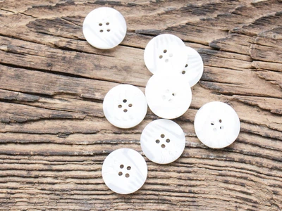 Гудзик шт 40L (25 mm) CN 2775/05-White/40L