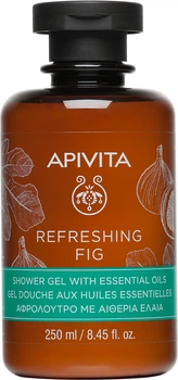 Гель для душу Apivita Refreshing Fig зволожуючий з ефірними оліями 250 мл (5201279070335)