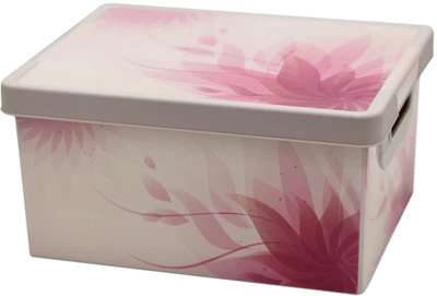 Коробка для зберігання речей Proff Pastel Пластикова 36 х 28 х 18 см (PF2601833/Pas)