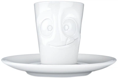 Filiżanka do espresso ze spodkiem Tassen Smakołyk 80 ml (4250255859229)
